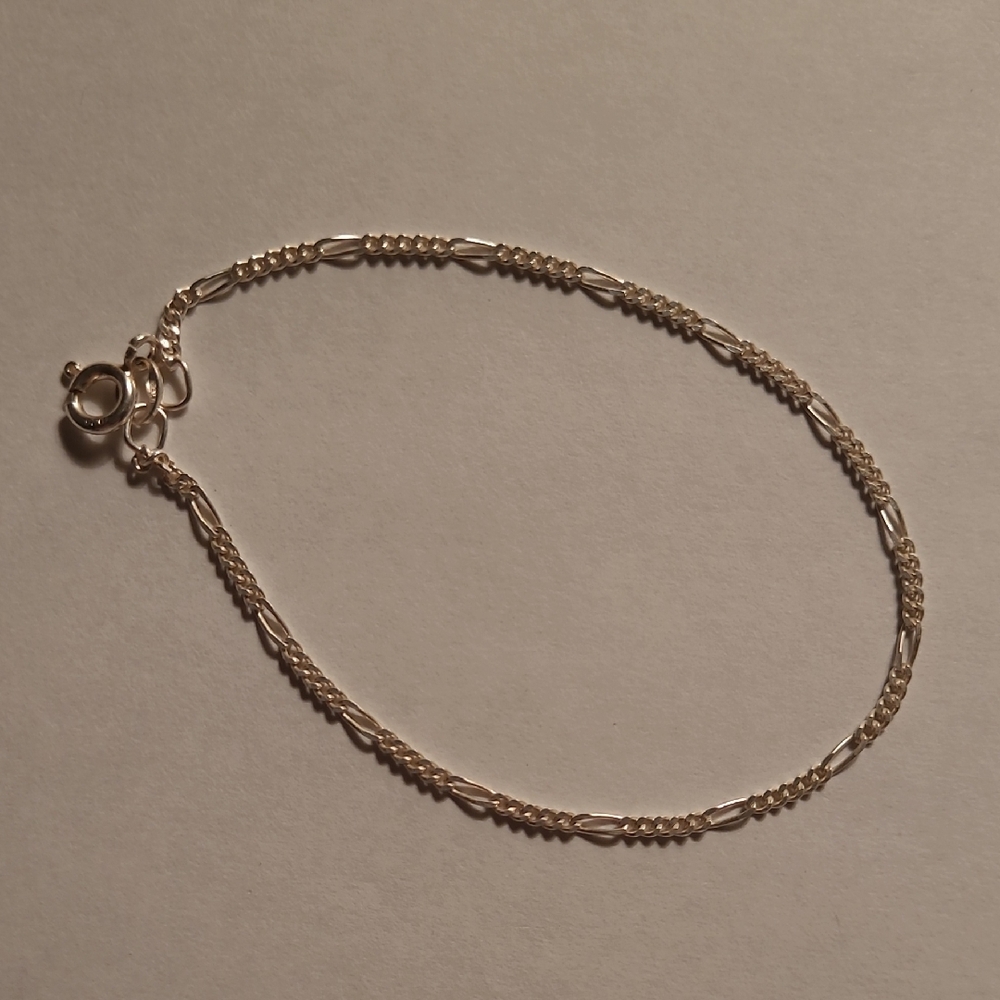 Classic Sterling Silver Chain Bracelets - Picture 12 of 16
